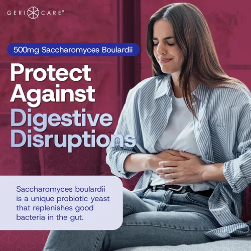 Miniatura 3 de GeriCare Suplemento probiótico y de salud digestiva definitiva, reparación intestinal completa, en comparación con la fórmula probiótica Florastor.