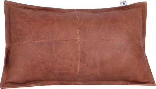 Miniatura 30 de Funda de almohada rectangular de piel de cordero – Funda de cojín para sofá – Fundas decorativas para sala de estar y dormitorio, caja negra
