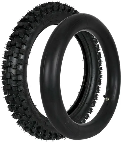 Neumático y Tubo Trasero de Dirt Bike 90/100-16 para Dirt Pit Bikes de 50cc hasta 150cc, Uso Off-Road y Enduro en Terreno Intermedio
