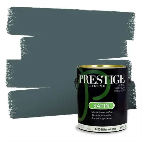 Miniatura 889 de Prestige Paints - pintura de exterior y pintura de imprimación en una, E100-T-6006-10AVP
