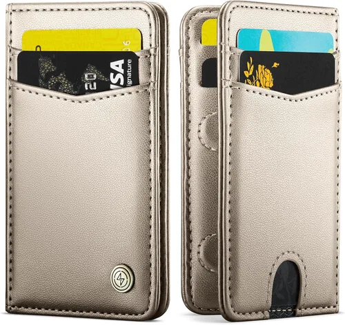 Miniatura 12 de Cartera delgada para hombre y mujer Me99, Negro, Minimalista