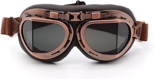 Miniatura 9 de kucehiup Gafas de aviador vintage para motocicleta