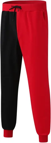 Miniatura 2 de Breniney Pantalones de mezclilla acampanados para hombre, pantalones de cintura alta para hombre, pantalones deportivos con bolsillos, pantalones