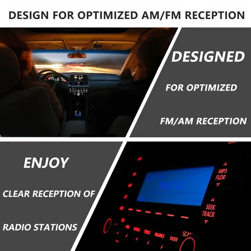 Miniatura 2 de Anina Mástil de antena de 3,8 pulgadas para Mazda Miata 2006-2022 MX5-ND-NC-RF Antena de radio rechoncha de aleación de aluminio