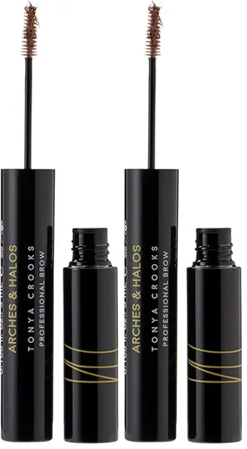 Miniatura 20 de Arches & Halos Mousse de cejas teñida de microfibra – Da forma y define – Obtén cejas completas, esponjosas y de aspecto natural – Maquillaje vegano