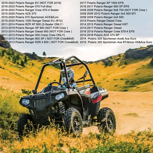Miniatura 3 de Pastillas de freno para Polaris Ranger 500 570 700 800 900 RZR 800 900 700XP 800XP 900XP EV Diesel Crew 570, Pastillas de freno delanteras