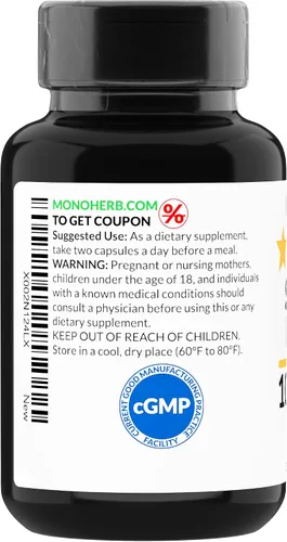 Miniatura 3 de MONOHERB Extracto de Shilajit 1000 mg - 120 Cápsulas Vegetarianas