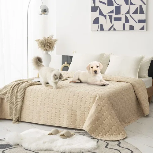 Miniatura 31 de Tcksstex - Funda impermeable y antideslizante para cama de perro, manta para mascotas, sofá, colchón protector para incontinencia de coche, funda