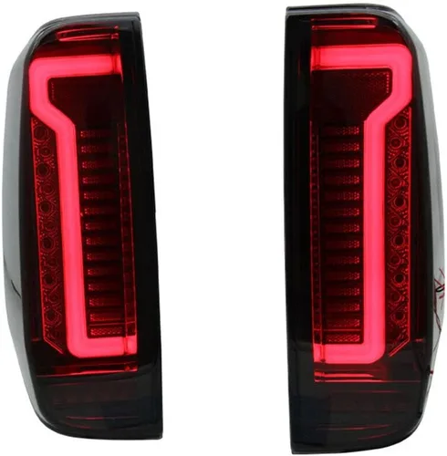Miniatura 3 de MGSTORM Reemplazo del conjunto de luces traseras de freno trasero para Nissan Navara D40 Frontier 2005-2021, lente ahumada