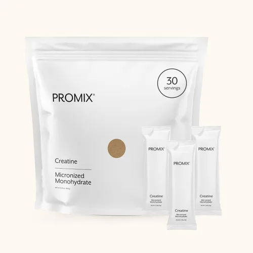 ProMix Nutrition Paquetes de viaje de creatina monohidrato, 5g de creatina limpia micronizada para hombres y mujeres, apoya el crecimiento y la