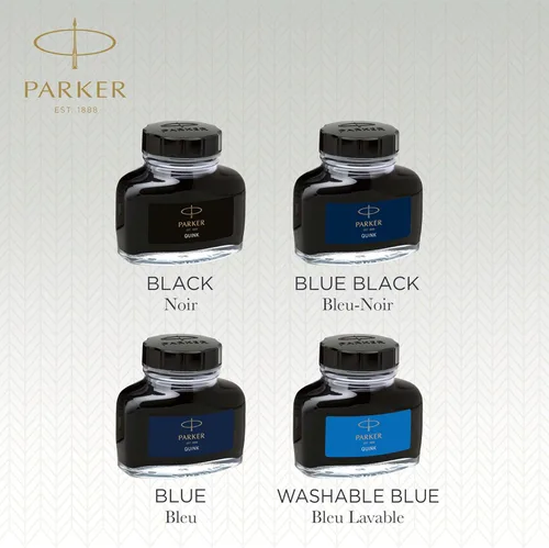Miniatura 5 de Botella de tinta permanente Parker Quink de 2 fl oz, Azul-negro