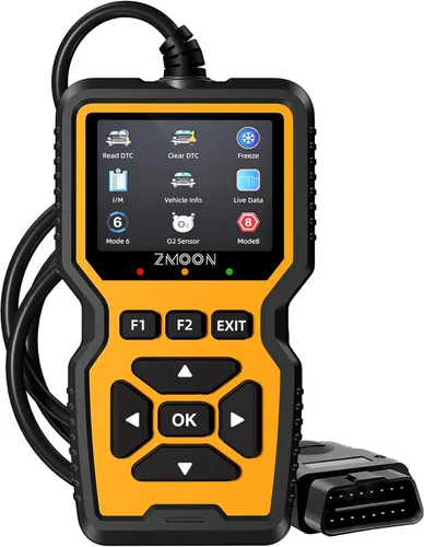 ZMOON ZM201 - Herramienta de diagnóstico profesional OBD2, lector de código de motor de verificación mejorado con herramientas de diagnóstico de