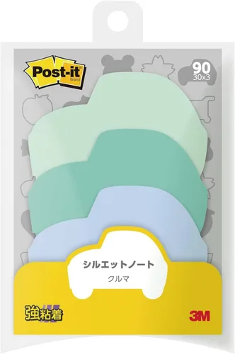 Miniatura 10 de Post-it SSS-YA2 Notas adhesivas fuertes, diseño de silueta, hortensia 2.7 x 2.7 pulgadas (2.717 x 2.717 in), 30 hojas x 3 almohadillas