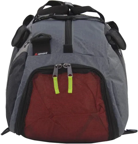 Miniatura 4 de amaro Warzone - Bolsa de lona convertible resistente con correas de mochila, perfecta para atletas multideporte, soportes de doble palo