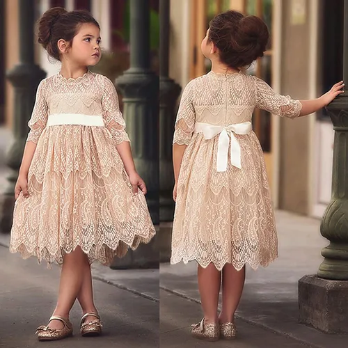 Miniatura 2 de Vestidos skater de manga larga de algodón para niñas y niñas pequeñas, vestido de tul tutú de Navidad