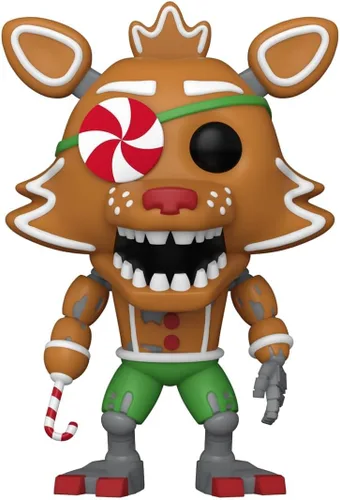 Funko Pop! Games: Five Nights at Freddy's (FNAF)- Figura de vinilo coleccionable de Gingerbread Foxy, idea de regalo, producto oficial, para niños y