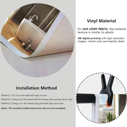 Miniatura 4 de YongFoto Decoración de interiores de baño de 5 x 3 pies, moderno, fondo de fotografía, bañera de lujo, plantas verdes, telón de fondo de piso