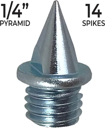 Miniatura 2 de Champ Picos piramidales de acero de 1/4" con llave