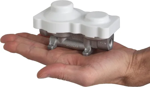 Miniatura 5 de Flame King Regulador LP de propano de 2 etapas montado verticalmente de 160,000 BTU para caravanas, furgonetas, remolques, cámperes, tanques de 100