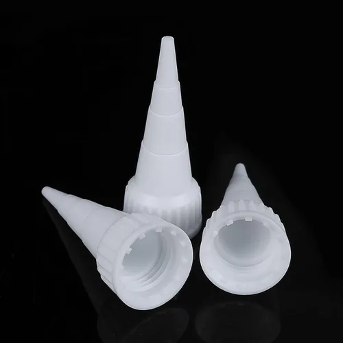 Miniatura 8 de 20 piezas de punta de corte aplicador de puntas adhesivas para tubos adhesivos E6000 para pegamento de manualidades de 3.7 onzas, tapa aplicadora
