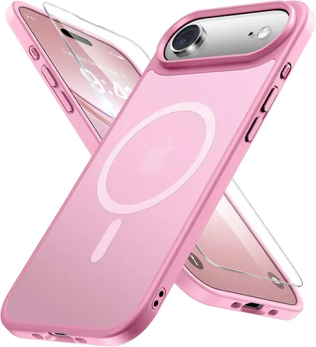 Miniatura 154 de Miracase Funda diseñada para iPhone SE 2022/SE 2020/7/8, funda multicolor de silicona a prueba de golpes (rojo)