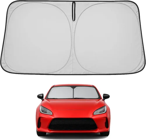 Miniatura 156 de Proadsy Parasol para parabrisas actualizado 2025, ajuste personalizado Dodge RAM 1500 2Dr 2019-2024 2025, 4 capas, plegable, protector de parasol