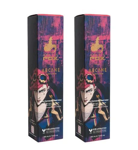 Miniatura 64 de ARCTIC FOX - Tinte de color semipermanente para cabello vegano y libre de crueldad, color amarillo intenso (4 onzas líquidas, Cosmic Sunshine)