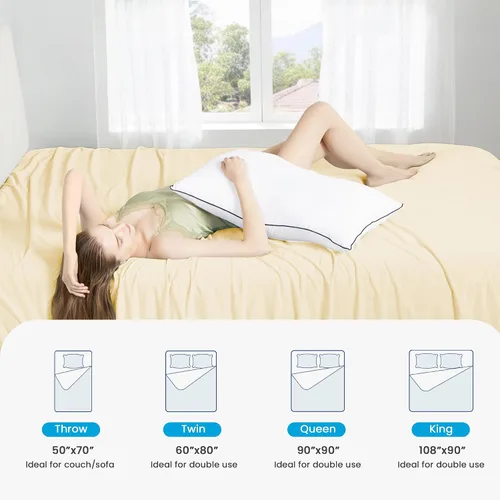Miniatura 5 de HYLEORY - Mantas refrescantes para personas que duermen con calor, manta fresca de verano para mantener el cuerpo fresco para sudores nocturnos