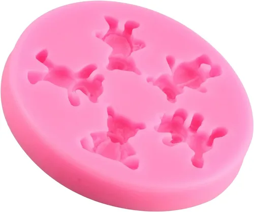 Miniatura 3 de Molde de silicona para osos de peluche, molde de fondant para decoración de tartas, decoración de cupcakes, pasta de goma de caramelo de chocolate