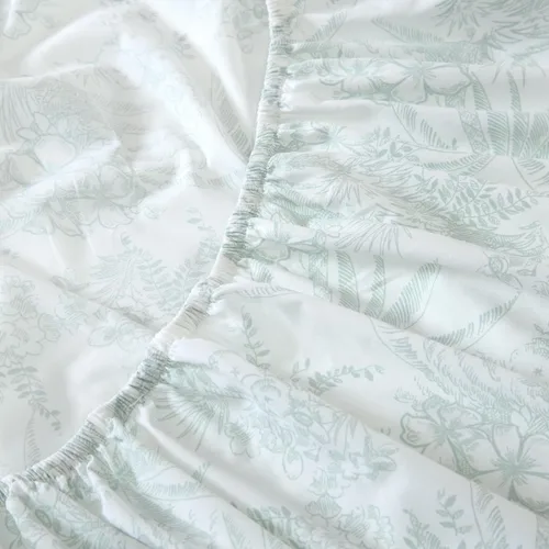 Miniatura 99 de Tommy Bahama - Juego de sábanas tamaño King, ropa de cama de percal 100% algodón con una sensación crujiente y fresca, sábanas con sábana bajera