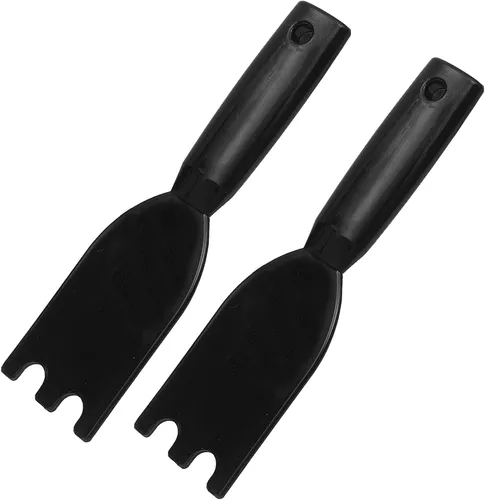 Miniatura 9 de TonGass Rascador de parrilla para parrillas de interior George Foreman y la mayoría de las otras parrillas interiores con ranuras, espátula