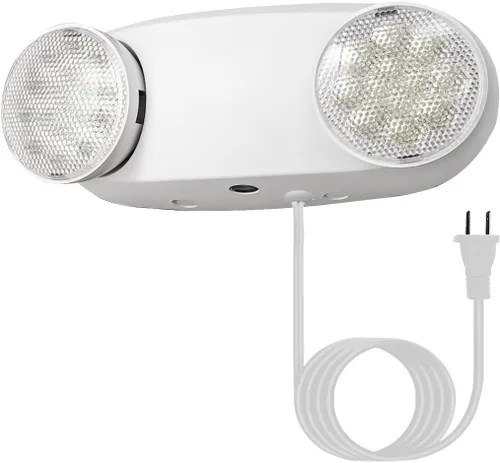 Miniatura 14 de GZRUIYANG Luces de emergencia con batería de respaldo, paquete de 4 luces de emergencia, luces LED de emergencia comerciales, certificación UL, CA