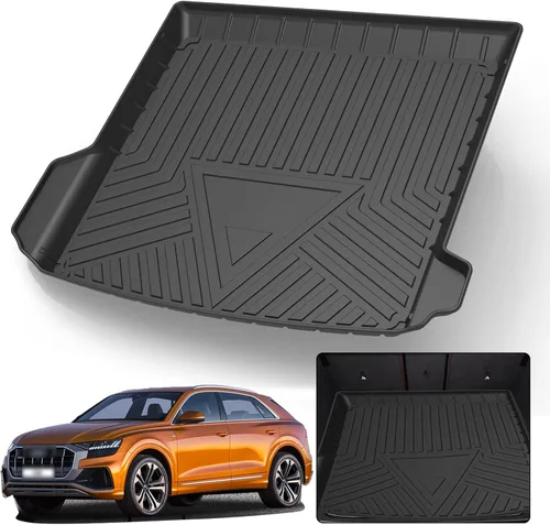 Miniatura 10 de Elsetyler Revestimiento de carga para Dodge Charger/Chrysler 300 – Negro TPO para todo clima de servicio pesado impermeable, bandeja de carga