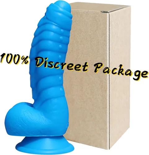Miniatura 6 de Consolador realista, material de silicona líquida sin olor, juguetes sexuales para adultos, pene, fuerte ventosa para usar sin manos, 2 bolas, punto