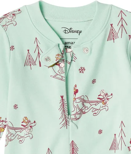Miniatura 61 de Amazon Essentials Disney Marvel Star Wars - Pijama unisex de algodón con pies para bebés y niños pequeños, paquete múltiple