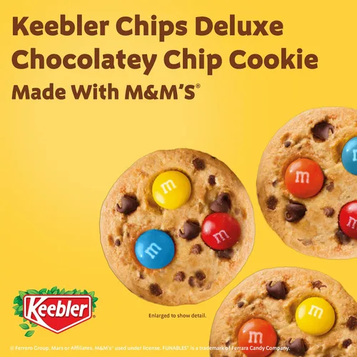 Miniatura 5 de Keebler Sweet Treat - Paquete variado de 10 unidades, incluye chips Deluxe, Funables, Fudge Stripes y Mother's Circus Animal Cookies, 9.4 oz
