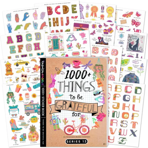 Miniatura 14 de Fashion Angels Más de 1,000 cuadernos de calcomanías Bloom, incluye divertidas y coloridas calcomanías de flores para manualidades, ideal