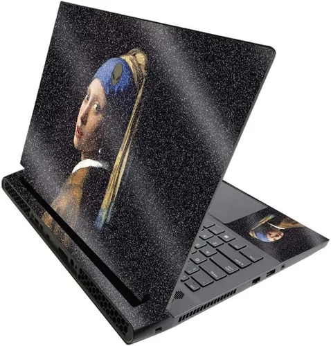 Miniatura 491 de MightySkins - Skin brillante con purpurina para Alienware M17 R3 (2020) y M17 R4 (2021) - Diversión de los años 90 Acabado duradero con purpurina