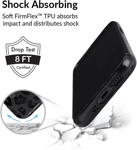 Miniatura 4 de VELVET CAVIAR Funda para iPhone 14 Pro Max con estampado de leopardo y guepardo negro, compatible con MagSafe, probada en caídas de 10 pies Leopardo