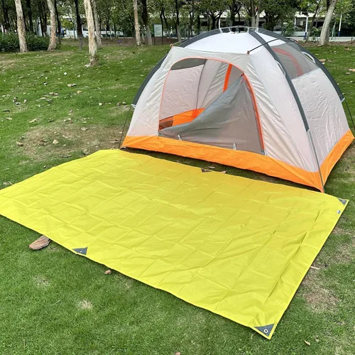 Miniatura 7 de TRIWONDER Hamaca para lluvia, mosca, lona impermeable, tienda de campaña, huella, tela de suelo, para mochileros, refugio de campamento, para 02