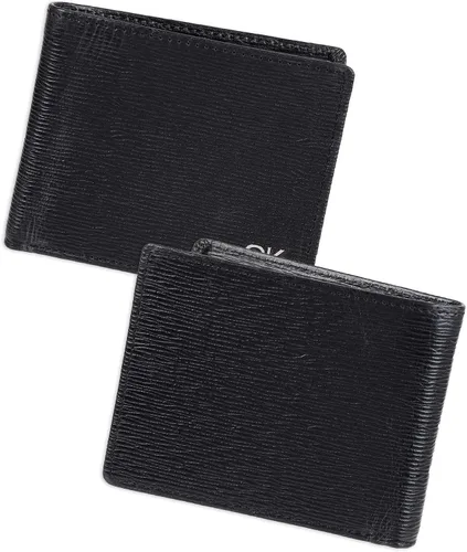 Miniatura 2 de Calvin Klein Billetera plegable minimalista de piel RFID para hombre