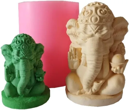 Miniatura 6 de Redxin Buddha - Molde de silicona hecho a mano, velas de jabón, yeso, cemento, resina, pegamento hecho a mano Moldes-Buda-33