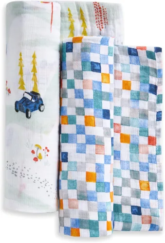 Miniatura 18 de aden + anais Essentials Manta de Arrullo, Mantas de Muselina para Niñas y Niños, Mantas de Recibimiento para Bebé, Regalos para Recién Nacidos