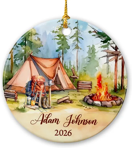 Miniatura 15 de Adorno de avión piloto de Navidad para hombres y mujeres, adorno personalizado para árbol de Navidad de piloto 2026, adornos de Navidad