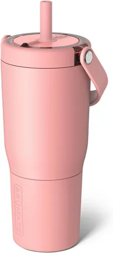 Miniatura 29 de BrüMate Resa - Vaso de viaje 100% a prueba de fugas de 25 onzas con asa y pajilla, popote SoftSip flexible, funda de silicona para mayor