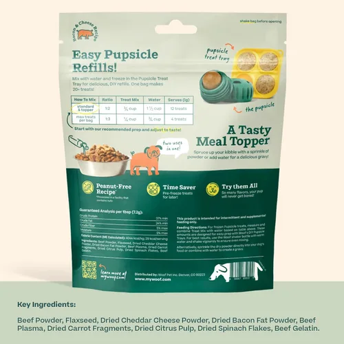 Miniatura 2 de WOOF Mezcla de Pupsicle para perros – Recambios de Pupsicle fáciles de hacer – Mezcla de Pupsicle sabrosa y saludable – Ingredientes saludables