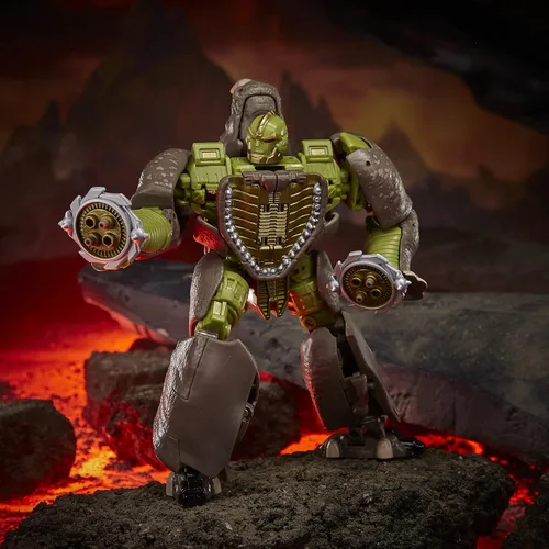 Miniatura 11 de Transformers Toys Generations War for Cybertron: Kingdom Voyager WFC-K27 Rhinox Figura de acción – Niños a partir de 8 años, 7 pulgadas