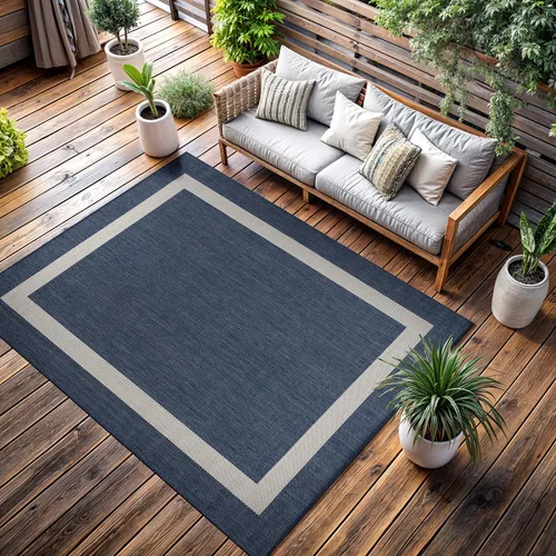 Miniatura 82 de CAMILSON Alfombra para exteriores, alfombras modernas para patios interiores y exteriores, tapetes de cocina y pasillo, alfombra lavable para porche