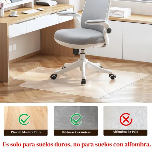 Miniatura 2 de Alfombrilla para silla de oficina para suelos de madera dura - 36"x47" Alfombrillas para silla de escritorio Protector de suelo para el hogar