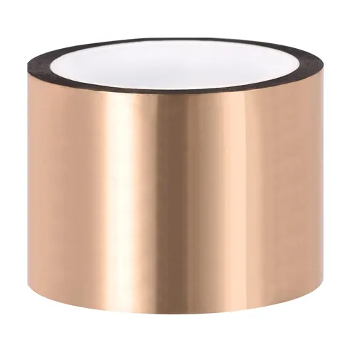 Miniatura 6 de Cinta de película de poliéster metalizado en tono dorado [para pared decorativa, embalaje, impresión] -0.12 pulgadas x 164 pies/1 rollo